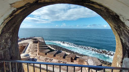 A view of the Caribbean Sea from the Castillo San Felipe del Morro.
