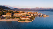 The One&Only Portonovi was designed to look like a Venetian palace. It sits on the Boka Bay shoreline in Montenegro.