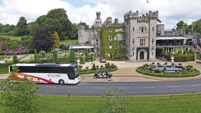 As of June 1, CIE began including a bold notification about ETIAS requirements on invoices and documents for 2024 travel. Pictured, the Cabra Castle Hotel in Ireland.