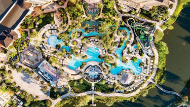The Grande Lakes Orlando Waterpark at the JW Marriott Orlando, Grande Lakes is exclusive to guests of the JW Marriott and Ritz-Carlton on the sprawling Grande Lakes resort property.