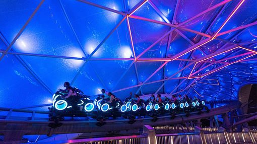 Tron Lightcycle/Run will open on April 4 in Disney's Magic Kingdom.